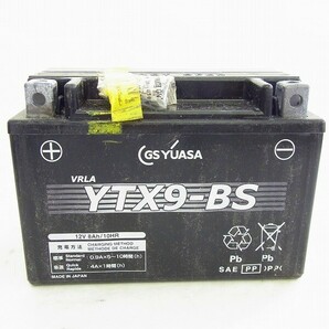 J882-S30-98 GS YUASA ユアサ オートバイ用バッテリー YTX9-BS 現状品②の画像5