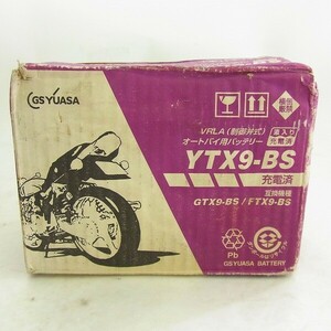 J882-S30-98 GS YUASA ユアサ オートバイ用バッテリー YTX9-BS 現状品②