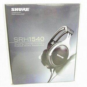 J864-S28-4089 SHURE シュアー SRH1540 プレミアム スタジオ ヘッドホン 動作未確認 美品 現状品②