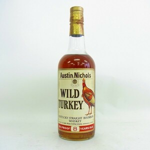 J007-S20-6908 WILD TURKEY ワイルドターキー 8年 バーボン ウィスキー 750ml 55% 未開栓 現状品③