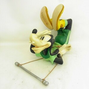 J1212-Y20-2616 DISNEY Disney из дерева Goofy пустой средний качели украшение текущее состояние товар ③