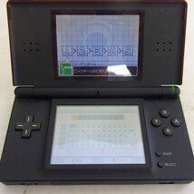 K810-Y20-2646 Nintendo 任天堂 ニンテンドー DS Lite OSG-001 カセット付き 通電確認済 現状品②_画像2