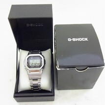 K770-J30-212 CASIO カシオ G-SHOCK GMW-B5000 箱付き ケース付 メンズ クォーツ 現状品②_画像1