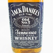 K766-S30-129 JACK DANIEL’S ジャックダニエル OLD No.7 ウイスキー 43％ 750ml 未開栓 現状品②_画像2