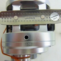 K737-J28-115 リール SHIMANO シマノ CALCUTTE 200HG YUMEYA 美品 現状品②_画像7