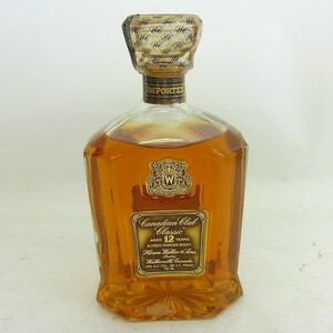 L728-Y25-2721 Canadian Club classic 12 year Canadian Club Canadian whisky 40% 750ml not yet . plug present condition goods ②