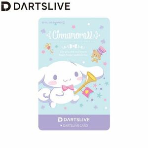 *Sanrio characters DARTSLIVE CARD DARTSLIVE Thema &LIVE EFFECT Cinnamoroll ( Sanrio герой z дартс карта )