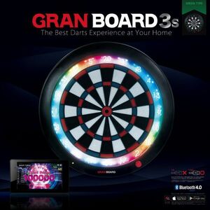 ★新品送料無料【GRAN DARTS】 GRAN BOARD 3S ( グリーンレッド )