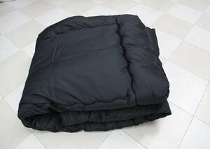 トラックフトン 黒 安心の日本製 トラック 掛け布団 大型中型兼用 巾120㎝ｘ丈200㎝ 安心の日本製、手作り 四季を通じて快適