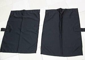 トラックカーテン ノーマル センターカーテン 160丈 黒 安心の日本製。 巾120㎝ｘ160㎝ (左右2枚入り) フック金具付き