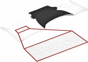 HELIOS標準用 200系 ハイエース 1型 2型 3型 4型 5型 S-GL PVC レザー フロント デッキカバー ホワ