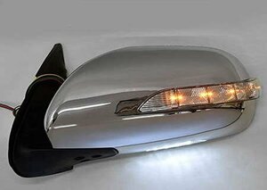 200系 ハイエース LEDウィンカー 電格式 メッキドアミラー Ver,1