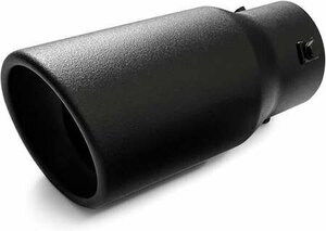  muffler cutter 1 pcs steel made oval mud black all-purpose pipe diameter 38mm~50mm correspondence 