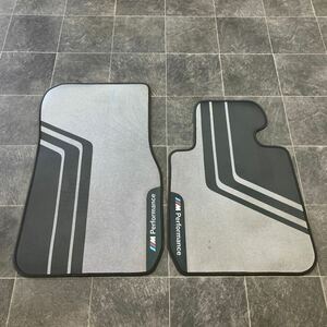 BMW M Perfomance floor mat right H front 2 pieces set M Performance F22 220i coupe 