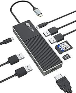 SAN ZANG MASTER 2023最新型 9-IN-1 USB C ハブ ドッキングステーション Type C ハブ【4