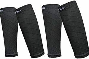 [Rela Kino]... is . supporter [ physical therapist ..] pair ... is . for . shin put on pressure car f sleeve sport ...