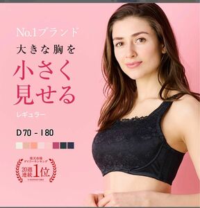 三恵　大きな胸を小さく見せるルルスマートブラ　D70