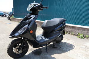 ヤマハ YAMAHA アクシスZ (SE07J-026-) 不動車 バイク 原付☆１円スタート