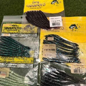 NO.3599 ゲーリーヤマモト　4in カットテール　開封品5点セット