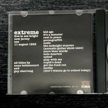 EXTREME エクストリーム play with me live in sea bright new jersey usa 11 august 1993 ライブ live コレクターCD _画像4