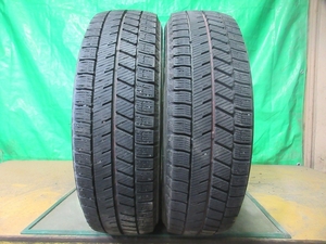 2022年製 ブリヂストン BRIDGESTONE BLIZZAK VRX3 155/65R14 2本 №4771上 スタッドレス 雪 氷 冬タイヤ 80％残溝 軽自動車等