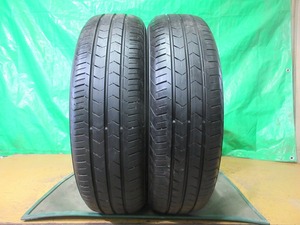 2020年製 ヨコハマタイヤ ブルアース YOKOHAMA BluEarth-FE AE30 165/65R15 2本 №4892S 夏タイヤ オンロードタイヤ 70％残溝