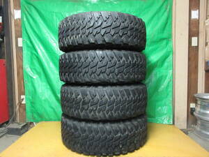 中古グッドイヤータイヤ GOODYEAR WRANGLER MT/R 37X12.50R15LT 118P 4本 №4876 オフロードタイヤ