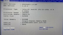 ジャンク現状BIOS起動済★STARBILAS Xeon E3-1268L v3 8GB×1 HDD無しS1129_画像2