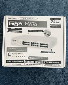 未使用★エレコム ELECOM★EHB-UG2A24-S 24ポート 法人向け ギガビット スイッチングハブ 1000BASE-T ★ZA23