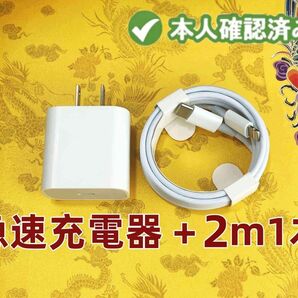 1個 充電器 2m1本 iPhone タイプC 匿名配送 匿名配送 急速 純正品質 純正品質 急速正規品同等 白 本(5Ot1