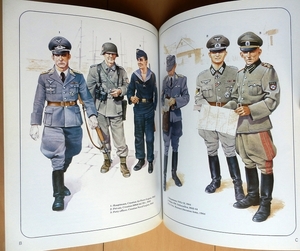 洋書 ドイツ国防軍の外国人義勇兵★第二次世界大戦ナチスWW2陸軍SS武装親衛隊ドイツ軍 将校ヨーロッパ戦線 制服 空軍SA制帽ヘルメット