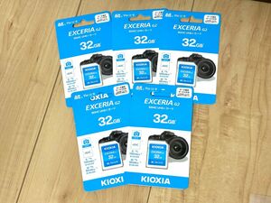キオクシア32GB SDカード5枚セット新品