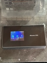 docomo Wi-Fi STATION SH-52A Black【5G対応】利用制限〇 中古 モバイルルーター 【バッテリー性能 良好】_画像3