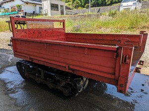  クローラー運搬車 クローラー 運搬車 ダンプ　運搬機　450キロ　積載　奈良発　即戦力　ワイドボディ