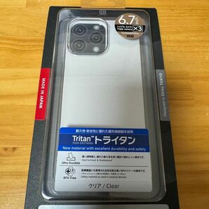 パワーサポート Air Jacket for iPhone 15 Pro MAX トライタン 衝撃吸収 クリア PJYC-71