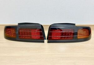 ☆LED加工品☆S14シルビア☆テールランプ ☆後期テール☆テールレンズ☆左右セット☆純正テール☆sr20☆U0513