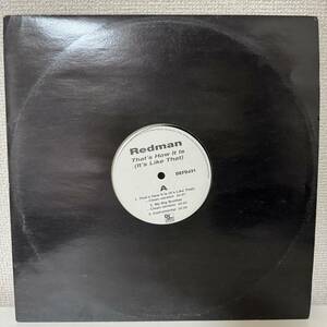 Redman レッドマン That's How It Is (It's Like That) 12インチ レコード DEFDJ31