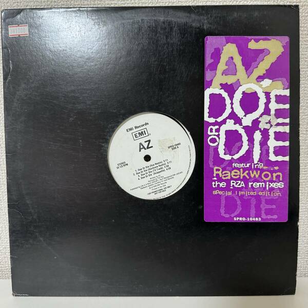 AZ Doe Or Die (Remix) アズ - ドゥ―オアダイ 12インチ レコード SPRO-10483
