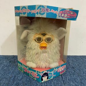  подлинная вещь редкий первое поколение TOMY Furby выпуск на японском языке Tommy ..... небо лет домашнее животное Furby коробка принадлежности имеется игрушка кукла ресницы есть белый ламе 