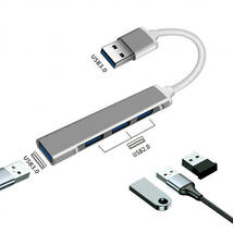 USBハブ 4ポート 高速 3.0 拡張 軽量設計 HUB USBポート 薄型_画像6