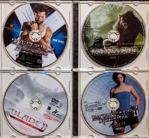 DVD　特典ディスク4枚　ウルヴァリン X-MEN ZERO　ヴァン・ヘルシング　ブレイド2　バイオハザード2アポカリプス　DISC2