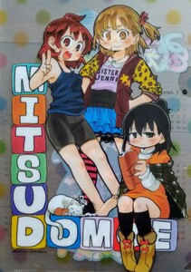 別冊少年チャンピオン付録　クリアファイル　2枚セット　みつどもえ　＆　木曜日のフルット