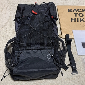 新同品！★ 山と道 超軽量バックパック「MINI2」Black ★の画像2