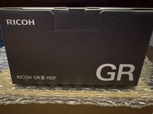 【新品未使用】RICOH GR III HDF 特別モデル 1年保証