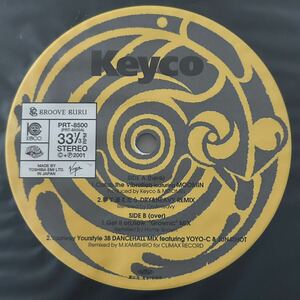 プロモ Keyco/ 夢で逢えたら DRY & HEAVY REMIX / Catch the Virration feat. MOOMIN /レコード 和レゲエ ジャパレゲ REGGAE DISCO ROCKERS