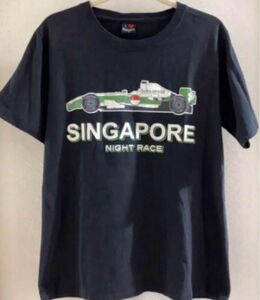 Tシャツ　F1 シンガポール　GP 蓄光　Mサイズ 光るTシャツ ルームシャツ　クーポン利用可能