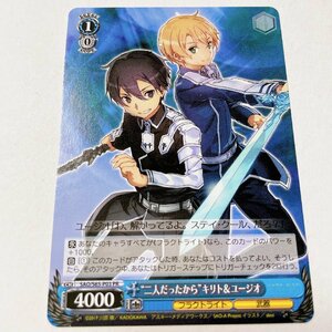 ●”二人だったから”キリト＆ユージオ　PR　SAO/S65-P03　ヴァイスシュヴァルツ　ソードアート・オンライン