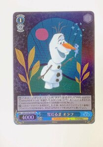 ●雪だるま　オラフ　SR　Dds/S104-092S　ヴァイスシュヴァルツ　Disney100　アナと雪の女王