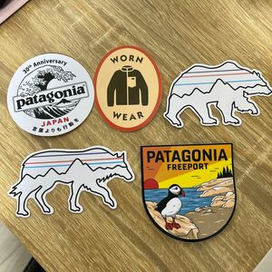 Patagonia パタゴニア　シール　ステッカー　5種　バラ売り場可