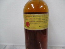 H642　古酒　特級 ホワイトホース ティンキャップ　WHITE HORSE SCOTCH WHISKY TIN CAP　760ml　43％_画像10